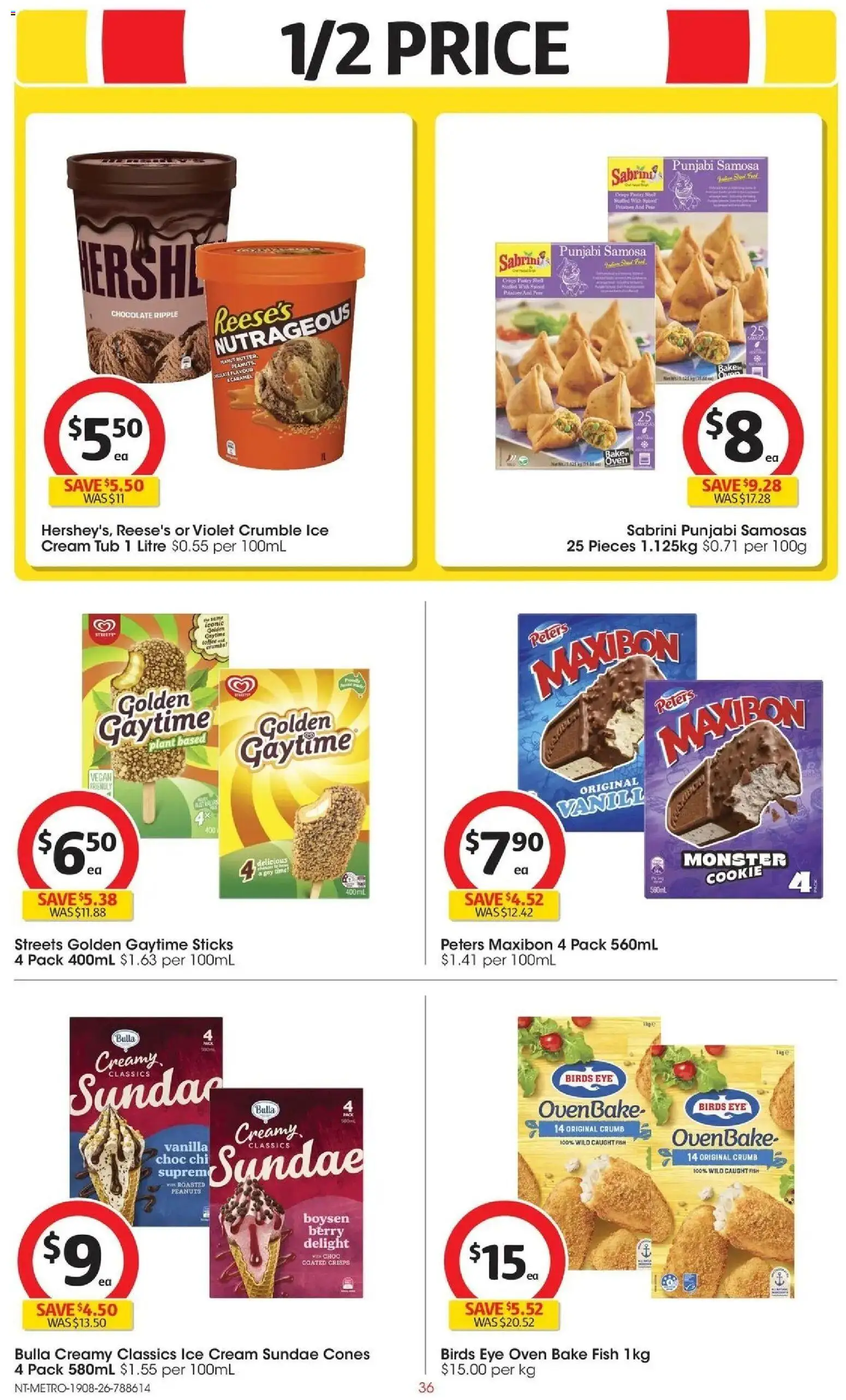 Coles catalogue - valid from 19/08/2026 | Page: 36 | Products: Plant, Chocolate, Oven, Vanilla