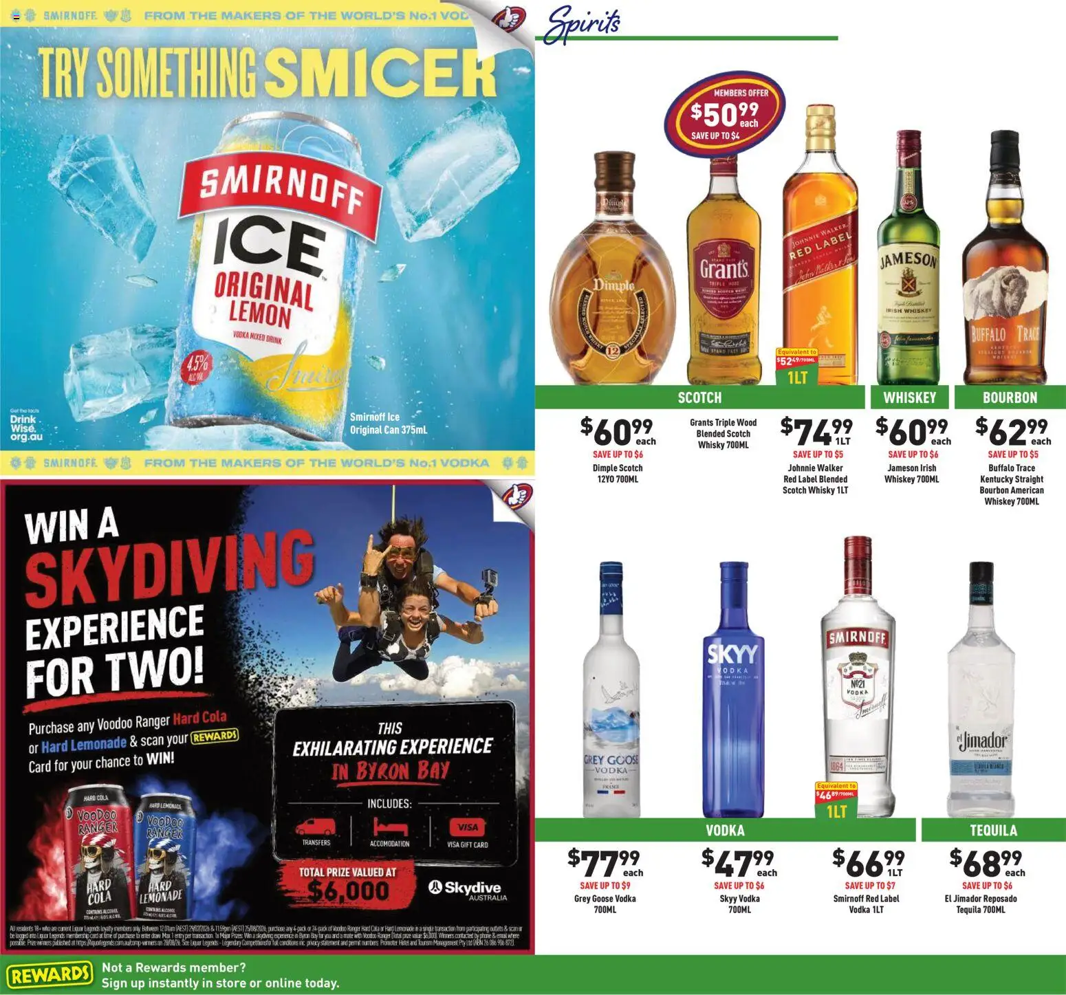 Liquor Legends catalogue - valid from 29/07/2026 | Page: 4 | Products: Vodka, Whiskey, Lemon, Scotch