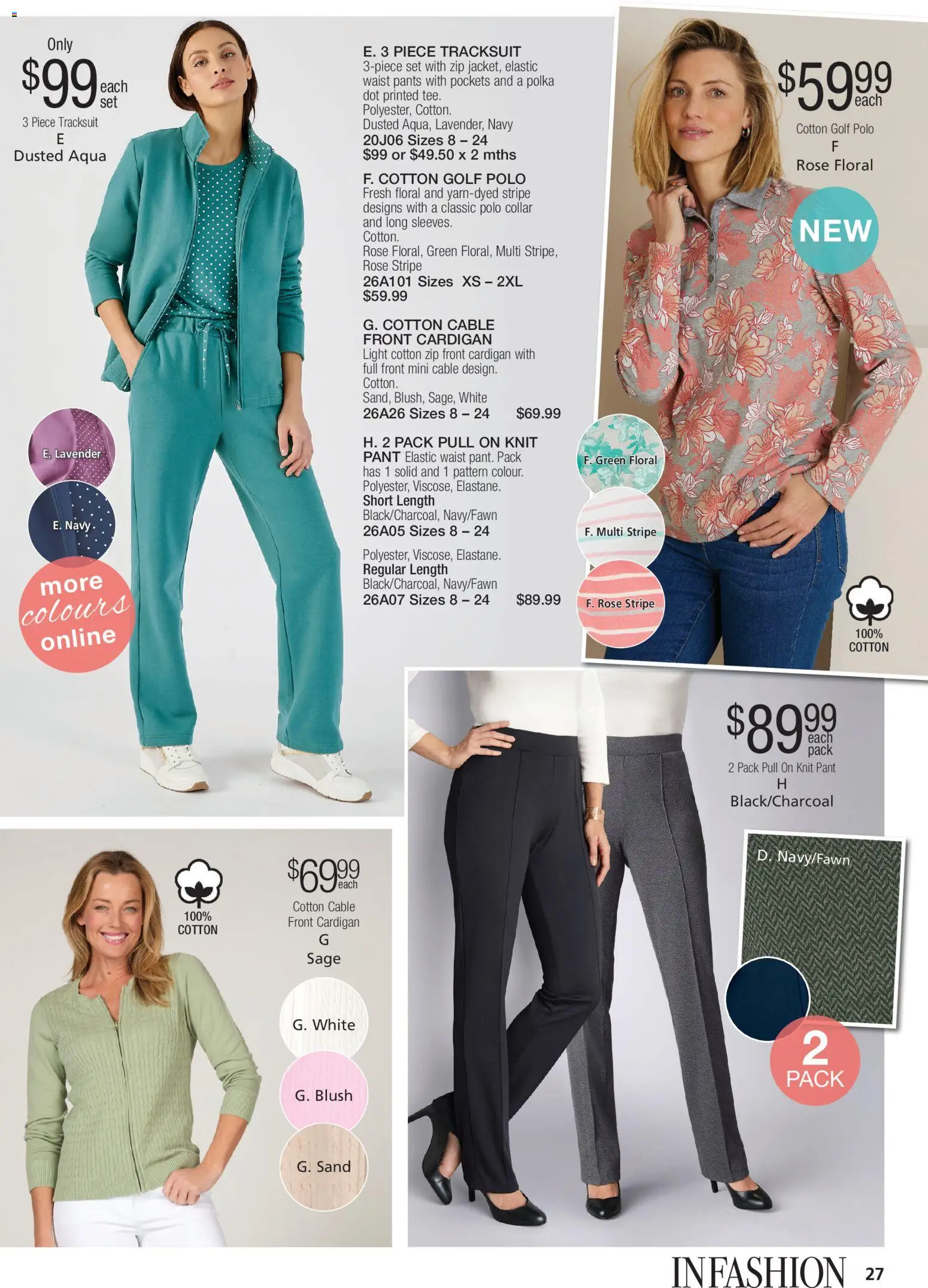 Innovations catalogue - valid from 21/09/2026 | Page: 28 | Products: Floral, Blush, Cardigan, Cable