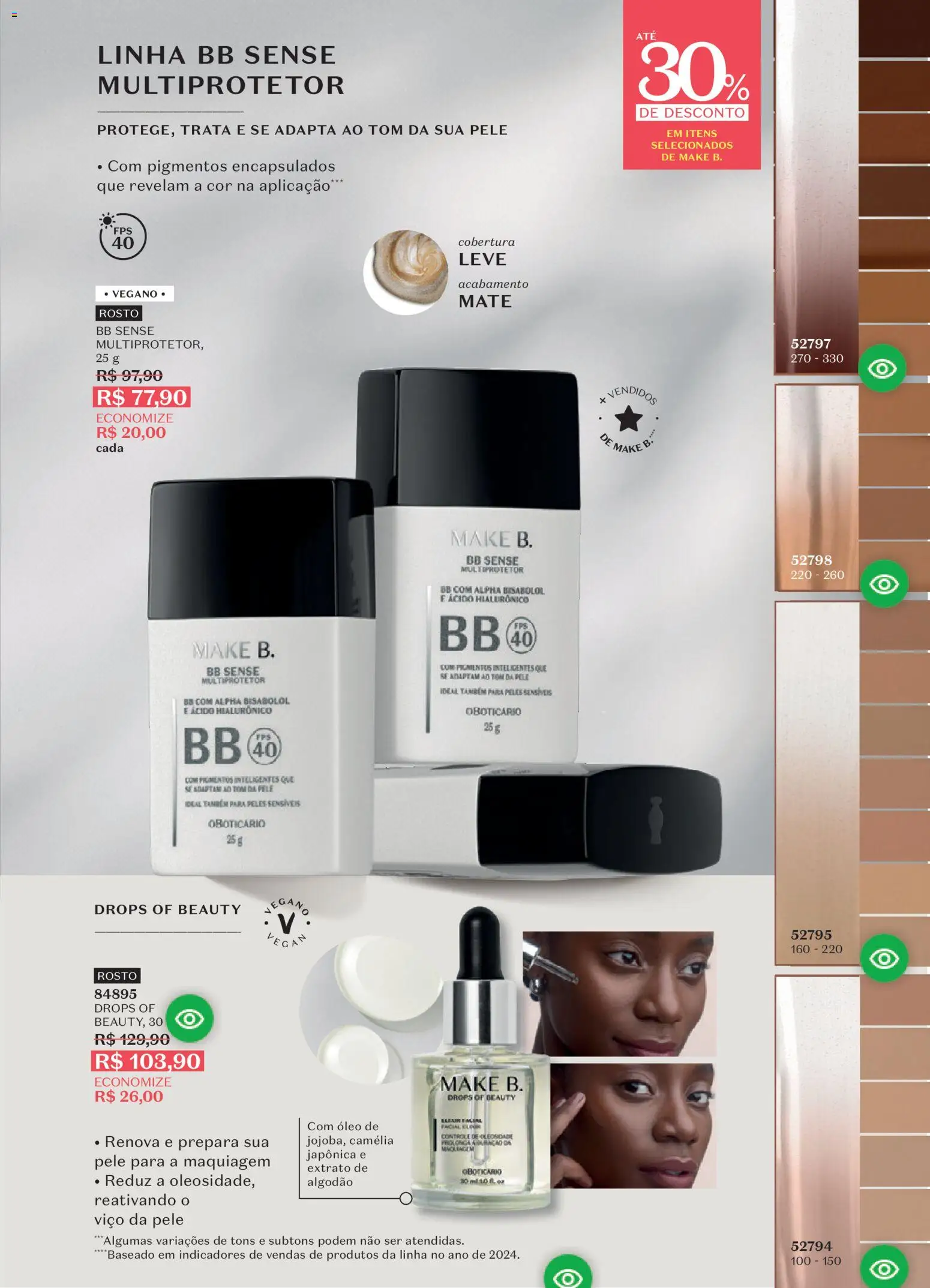 O Boticário Folheto - válido de 10/08/2026 | Página: 15 | Produtos: Maquiagem, Óleo, Algodão