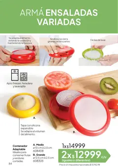 Vista previa Tupperware Folleto válido desde el 28.04.2026 | Página: 85 | Productos: Heladera