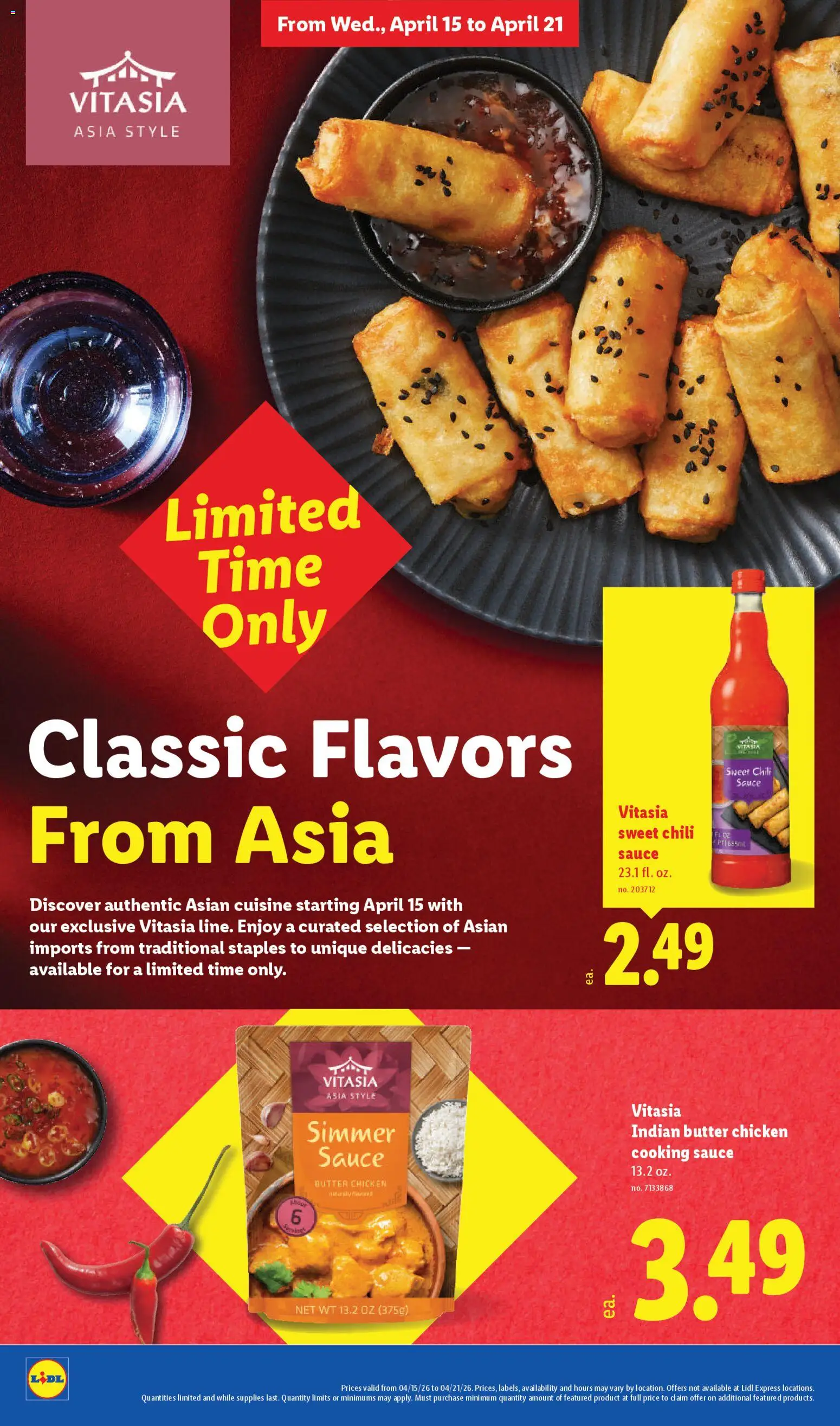 Lidl Weekly Ad - valid from 15.04.2026 | Page: 2 | Products: Butter, Sauce