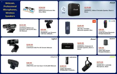 Preview of Canada Computers weekly flyer from shop Canada Computers valid from Jul 28, 2026 | Page: 11 | Products: Audio
