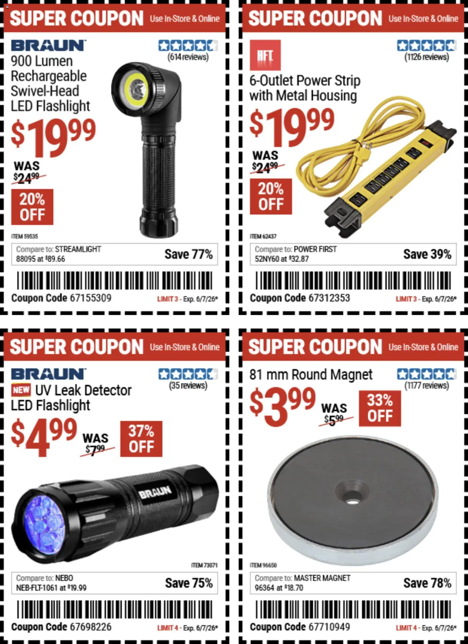 Harbor Freight Weekly Ad - valid from 26.05.2026 | Page: 6