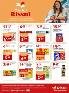 Rissul ofertas Nestlé - Pré-Visualização do folheto da loja Rissul, válido de 15/10/2026