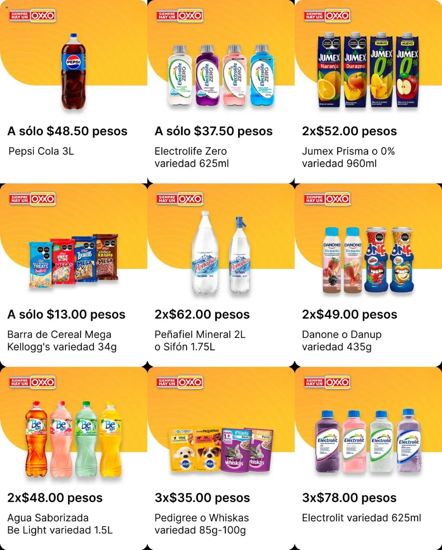 Nuevas ofertas de OXXO válidas en toda la República Mexicana desde el 03/09/2026. ¡Encuentra las mejores ofertas en OXXO folleto! | Página: 5 | Productos: Pollo, Durazno, Agua, Barra