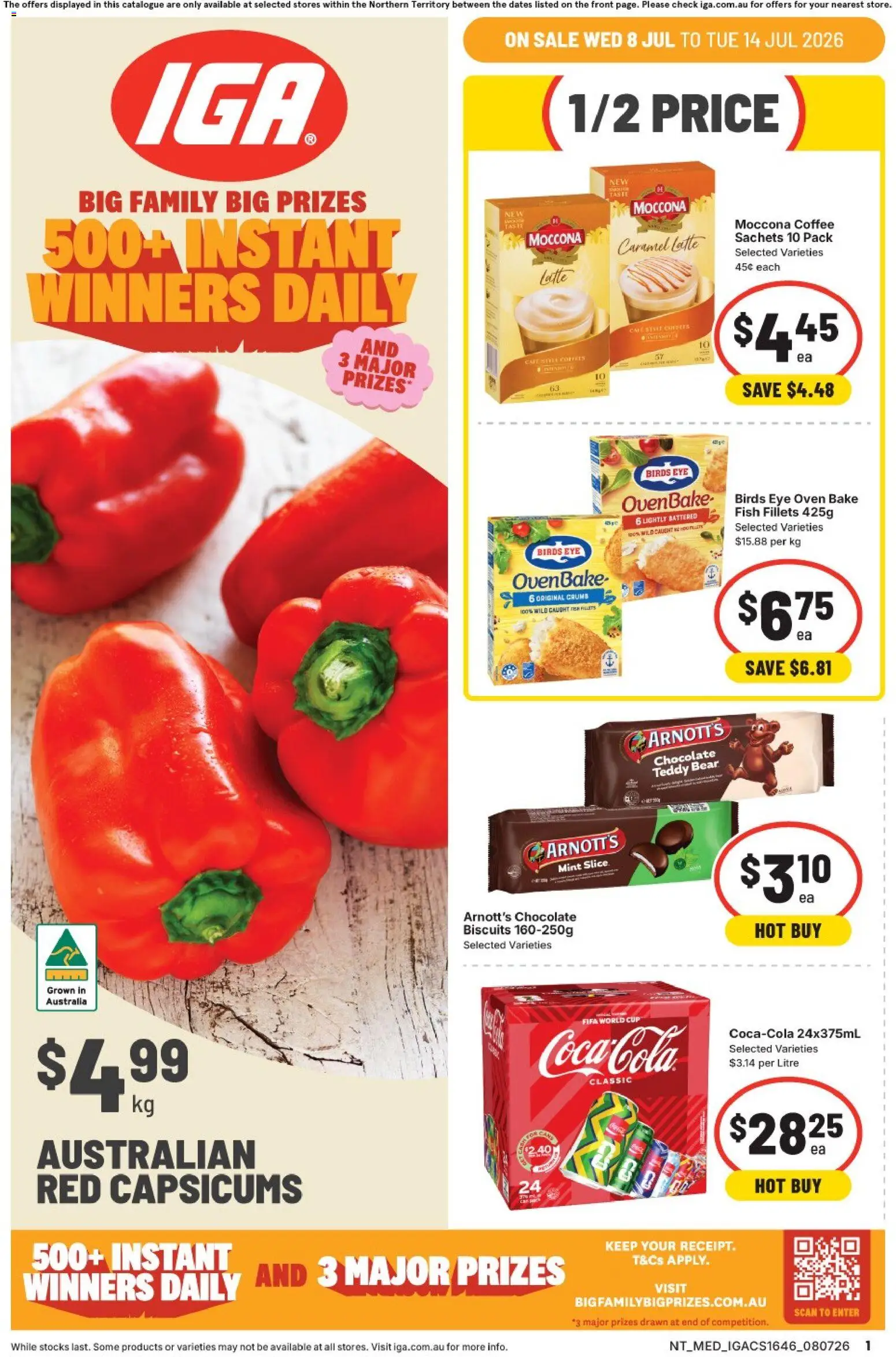 IGA Supermarkets Deals NT July 2026