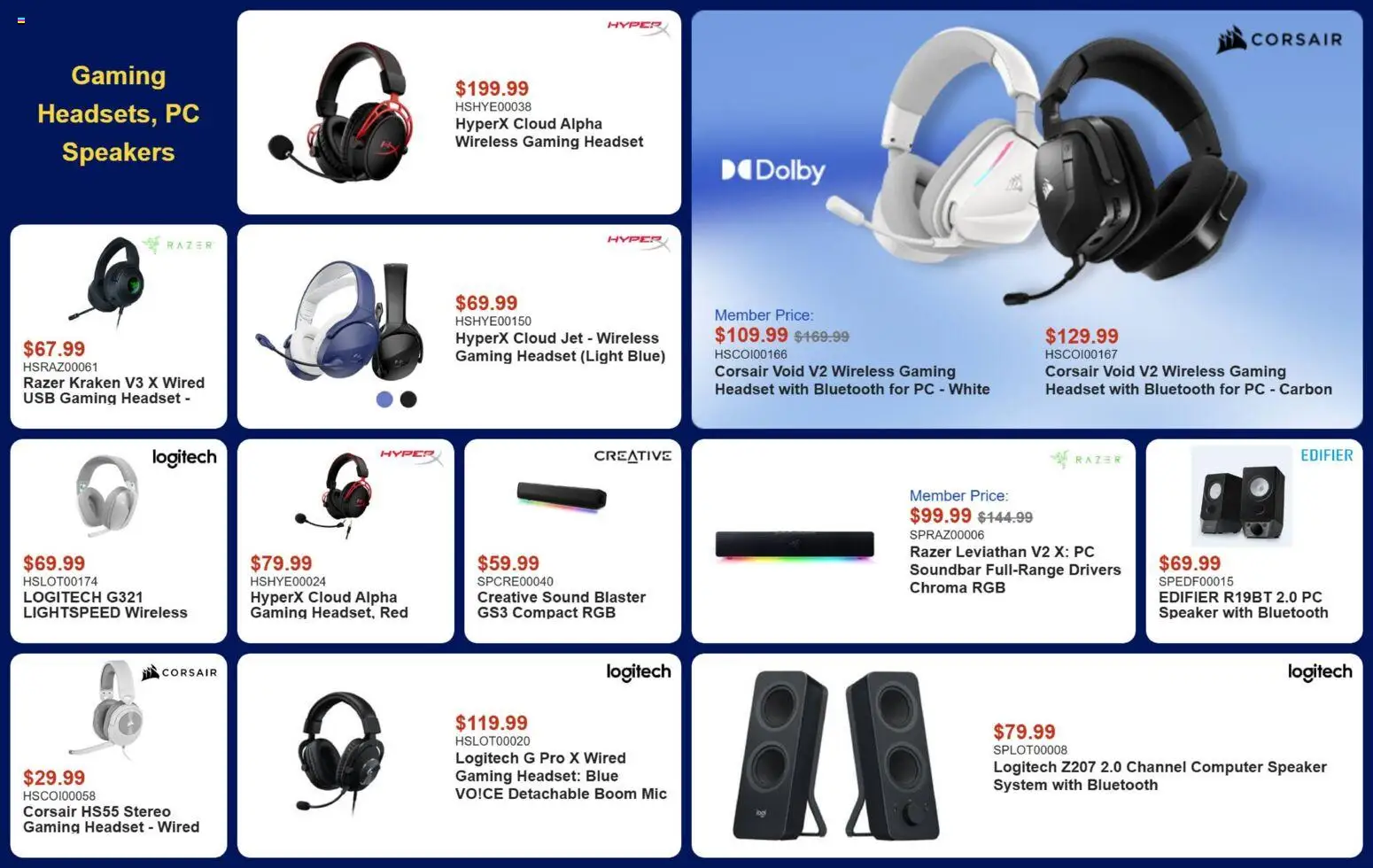 Canada Computers flyer valid from Sep 4, 2026 | Page: 9 | Products: PC, Computer, Speaker, Soundbar