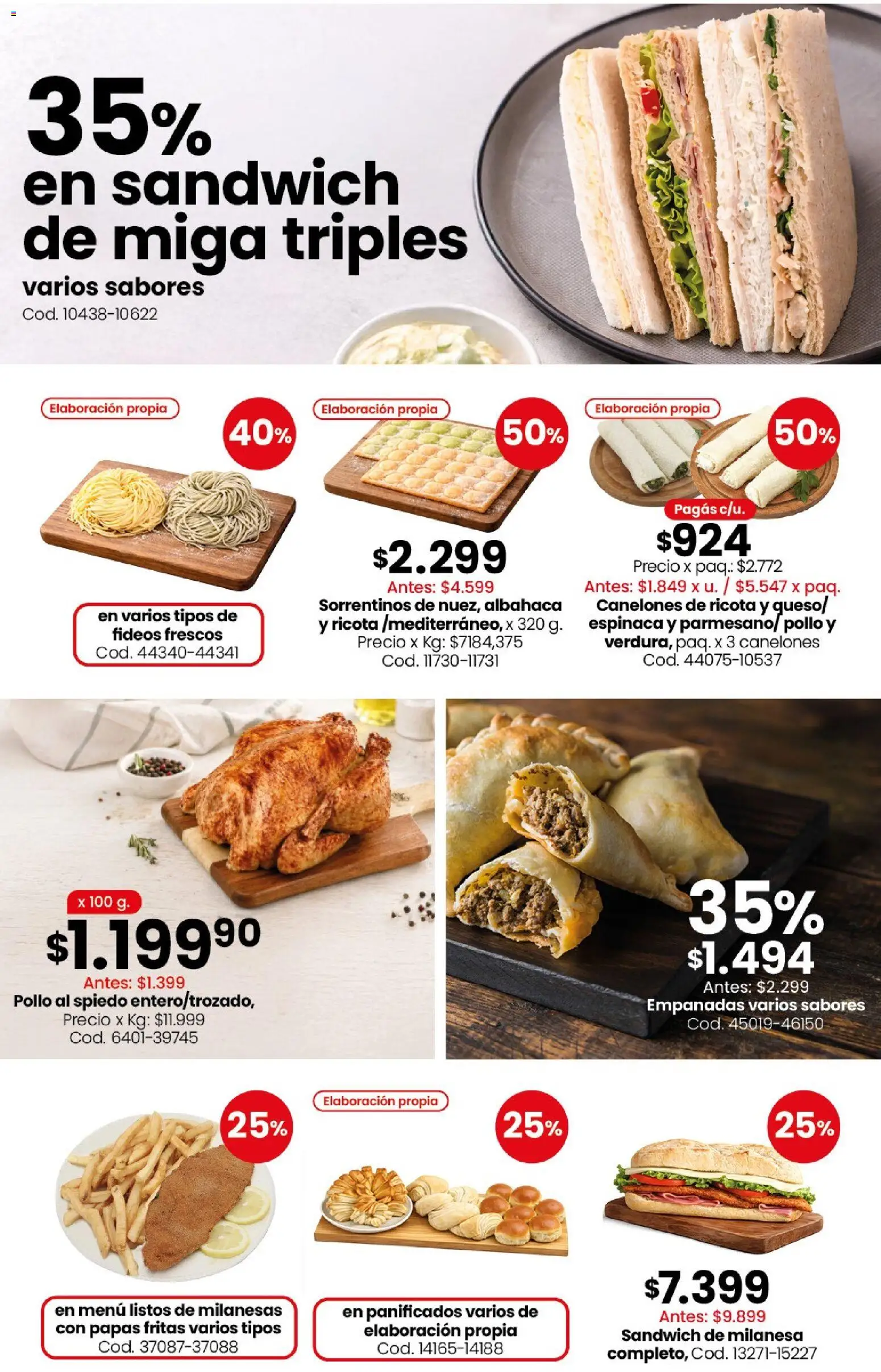 Coto - Carnes, verduras, pescadería, frescos y elaborados │ válido desde el 15.06.2026 | Página: 6 | Productos: Pollo, Milanesa, Fideos, Papas fritas