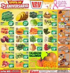 Vista previa de Casa Ley folleto Las ofertas de frutas y verdunas, nuevo folleto de la tienda, válido en México a partir del 15/10/2026