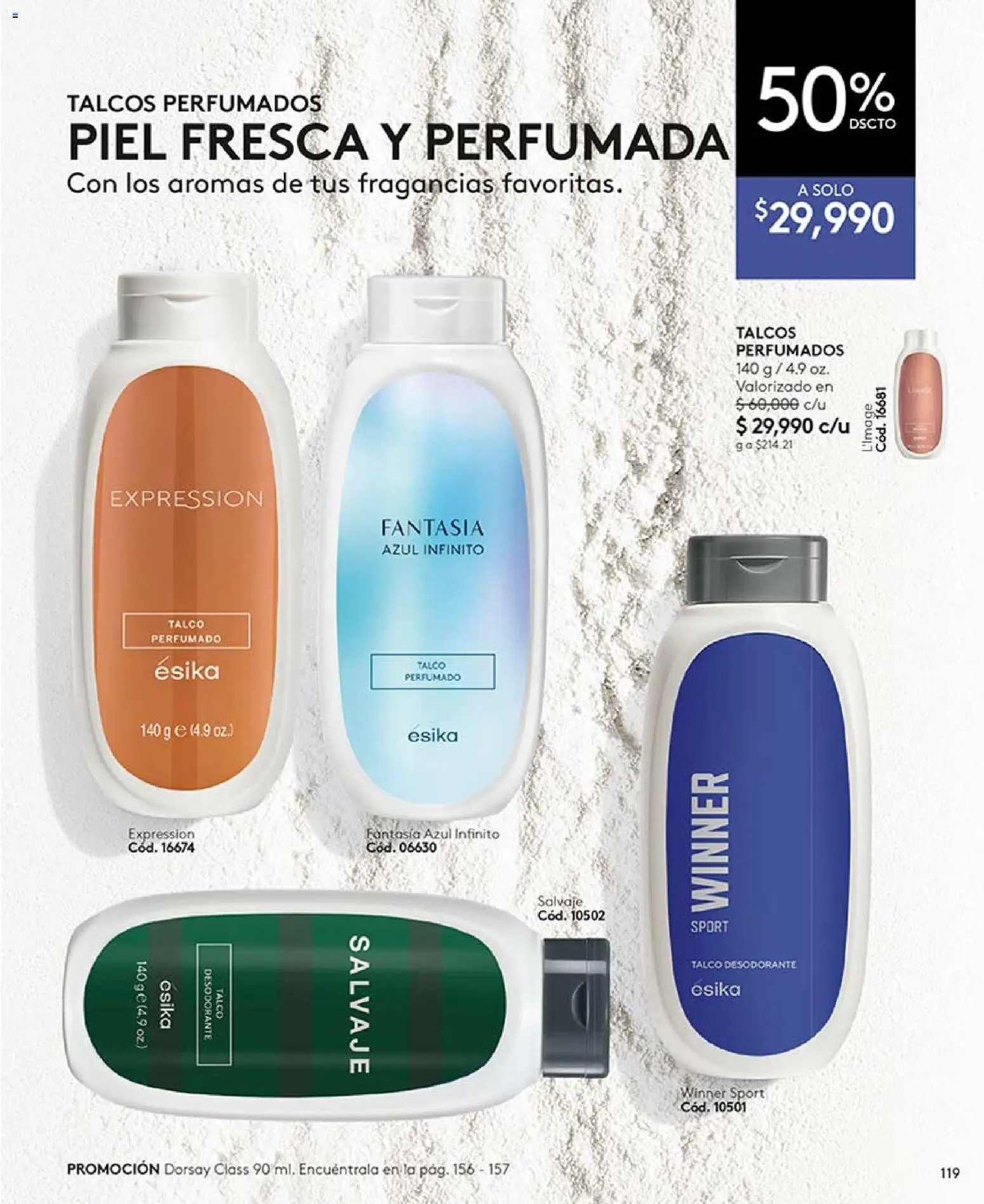 Ésika revista - valida desde el 15.05.2026 | Página: 119 | Productos: Desodorante