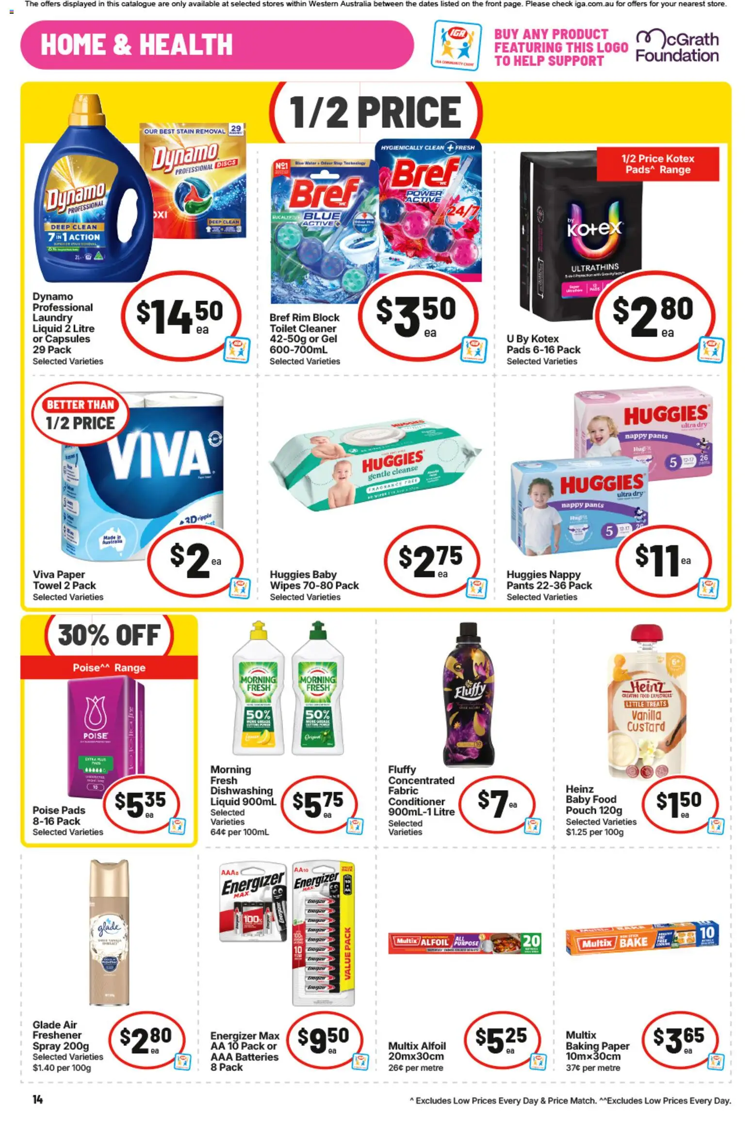 IGA catalogue - valid from 09/09/2026 | Page: 26 | Products: Food, Baby food, Laundry, Air freshener