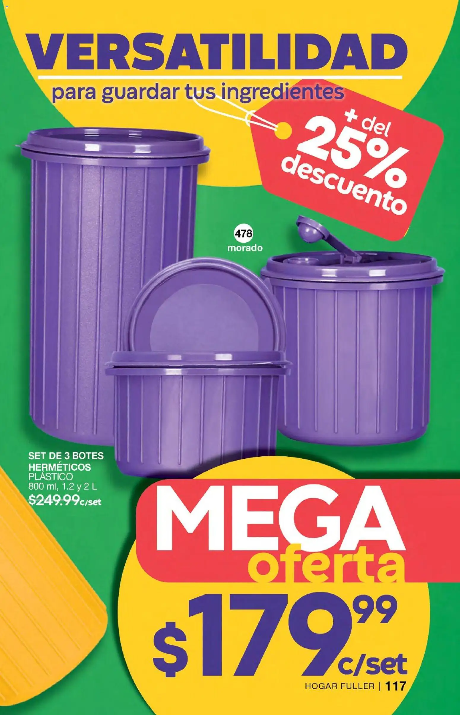 Nuevas ofertas de Fuller válidas en toda la República Mexicana desde el 24.06.2026. ¡Encuentra las mejores ofertas en Fuller campaña 6 2026! | Página: 96