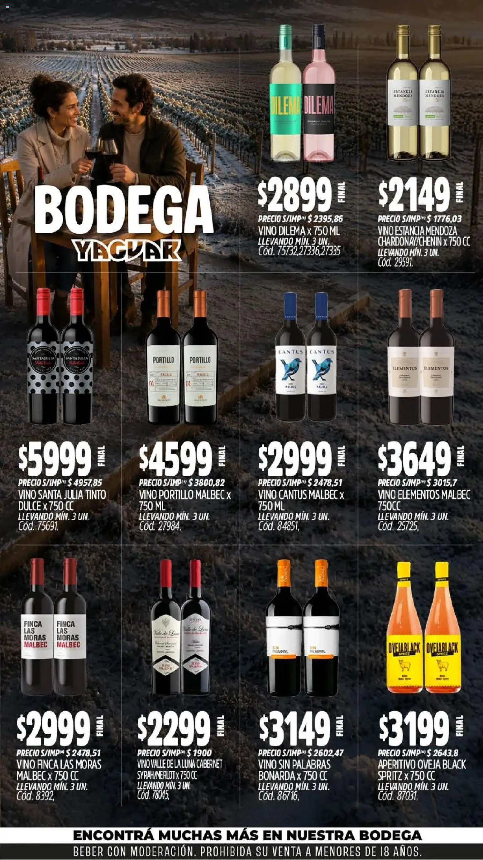 Yaguar - Oferta Semanal Chaco │ válido desde el 20/07/2026 | Página: 4 | Productos: Vino