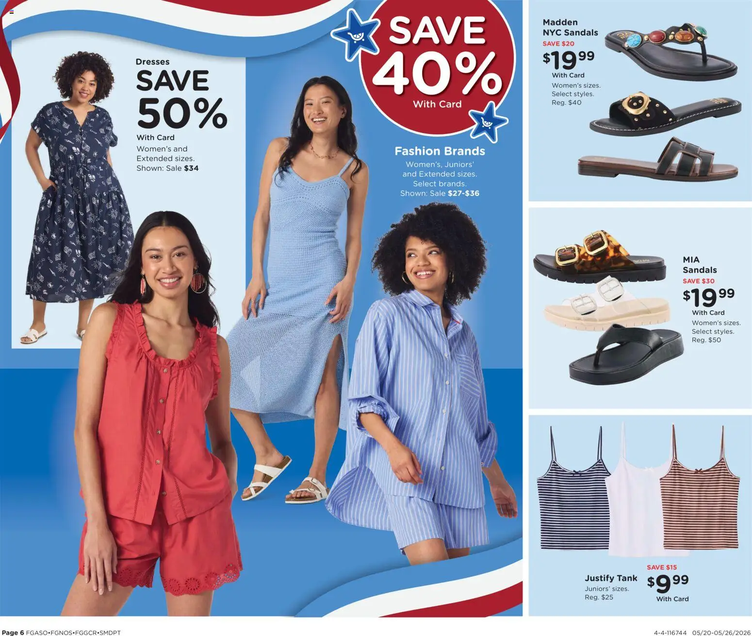 Fred Meyer Home & Apparel - valid from 20.05.2026 | Page: 7 | Products: Sandals