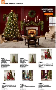 Preview of Home Depot weekly ads valid from 10/08/2026