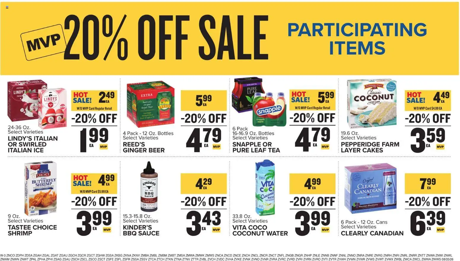 Food Lion Weekly Ad - valid from 08/05/2026 | Page: 14 | Products: Tea, Sauce, Cake, Coconut