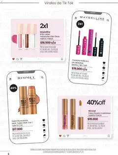 Vista previa Pigmento catálogo válido desde el 05.05.2026 | Página: 6 | Productos: Rubor, Bronceador, Máscara, Brillo