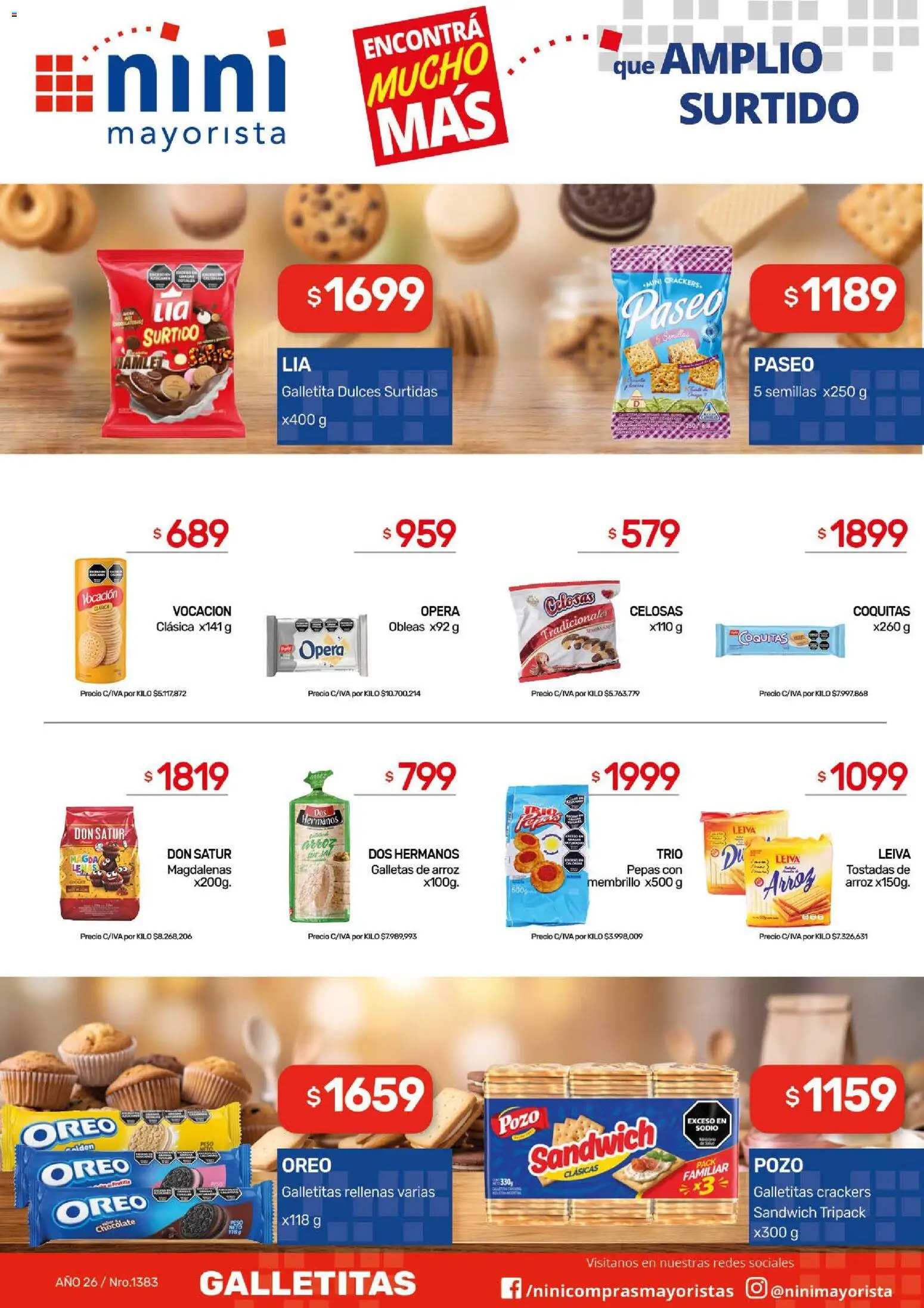 Revista de ofertas NINI Mayorista - Página 37 - Ofertas válidas hasta el 1 de noviembre de 2026