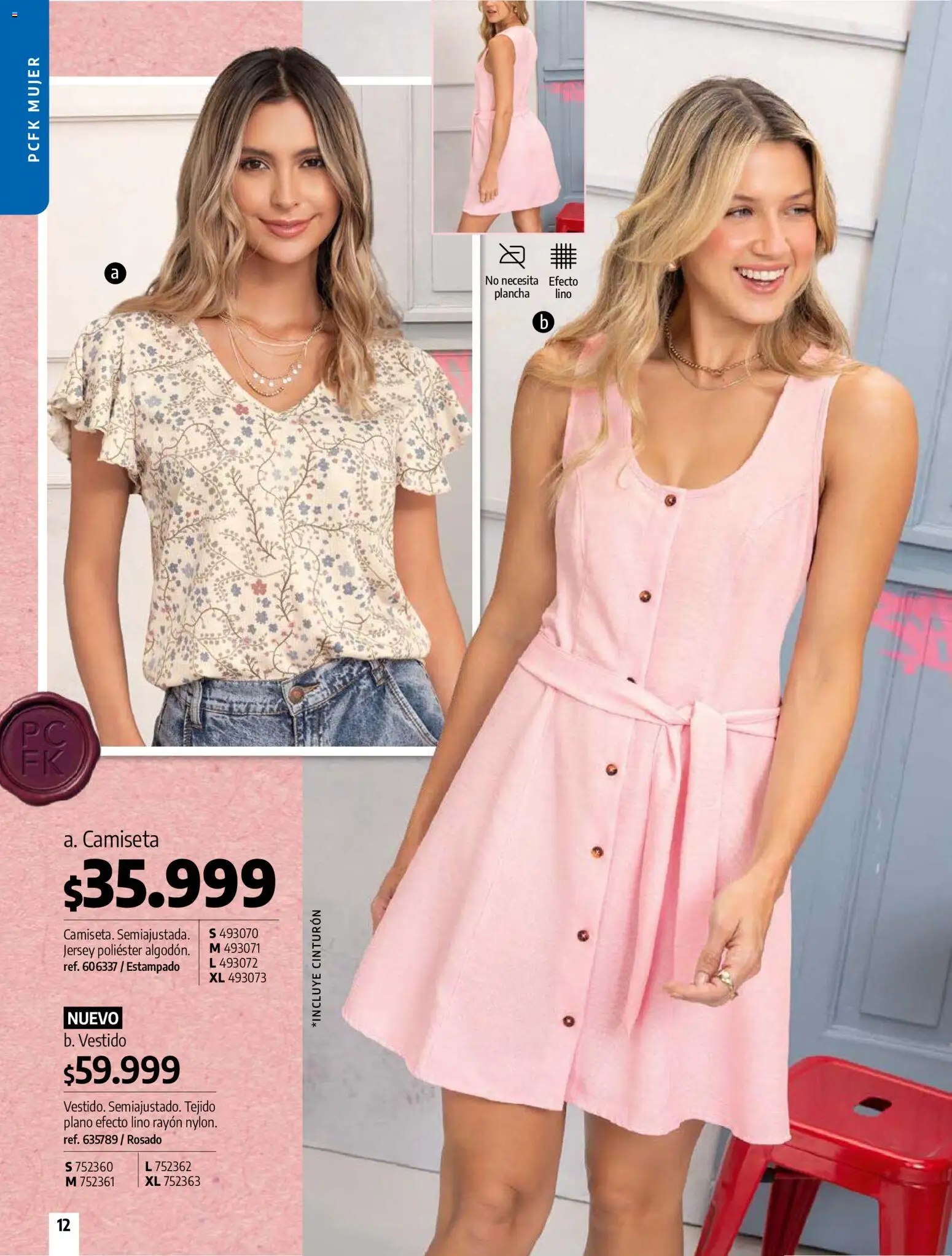 Pacifika revista - valida desde el 21/07/2026 | Página: 11 | Productos: Plancha, Cinturón, Camiseta, Vestido