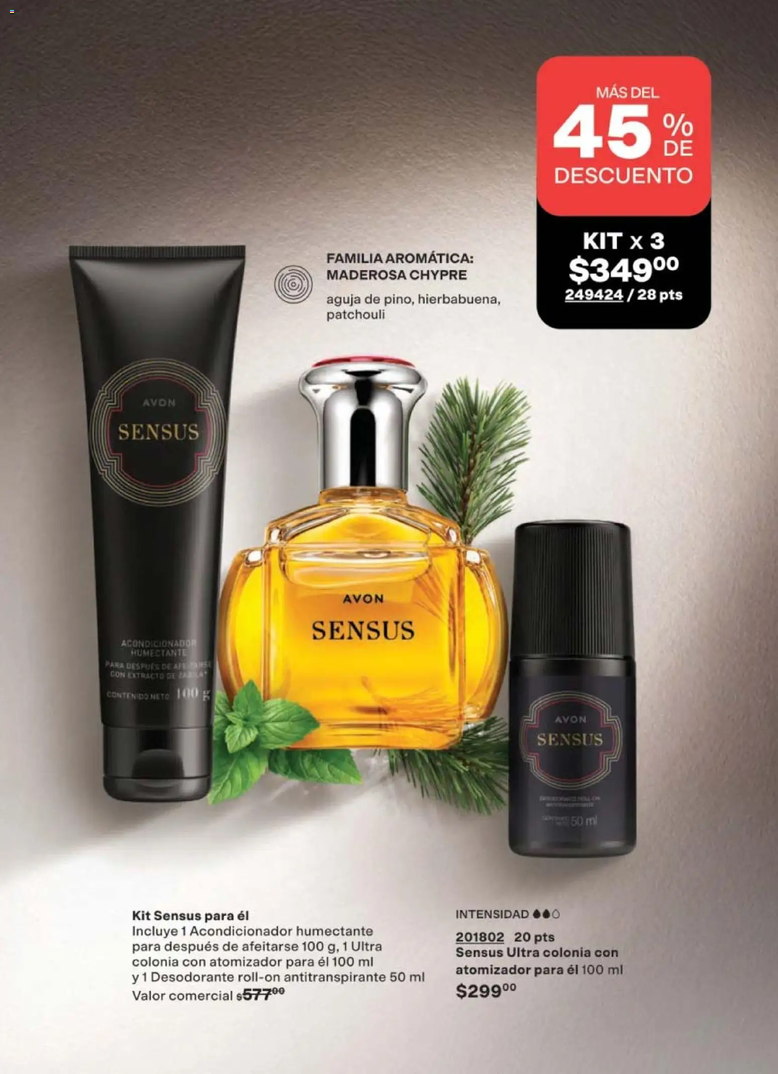 Nuevas ofertas de AVON válidas en toda la República Mexicana desde el 02.04.2026. ¡Encuentra las mejores ofertas en AVON campaña 6 2026! | Página: 117 | Productos: Desodorante, Antitranspirante, Acondicionador