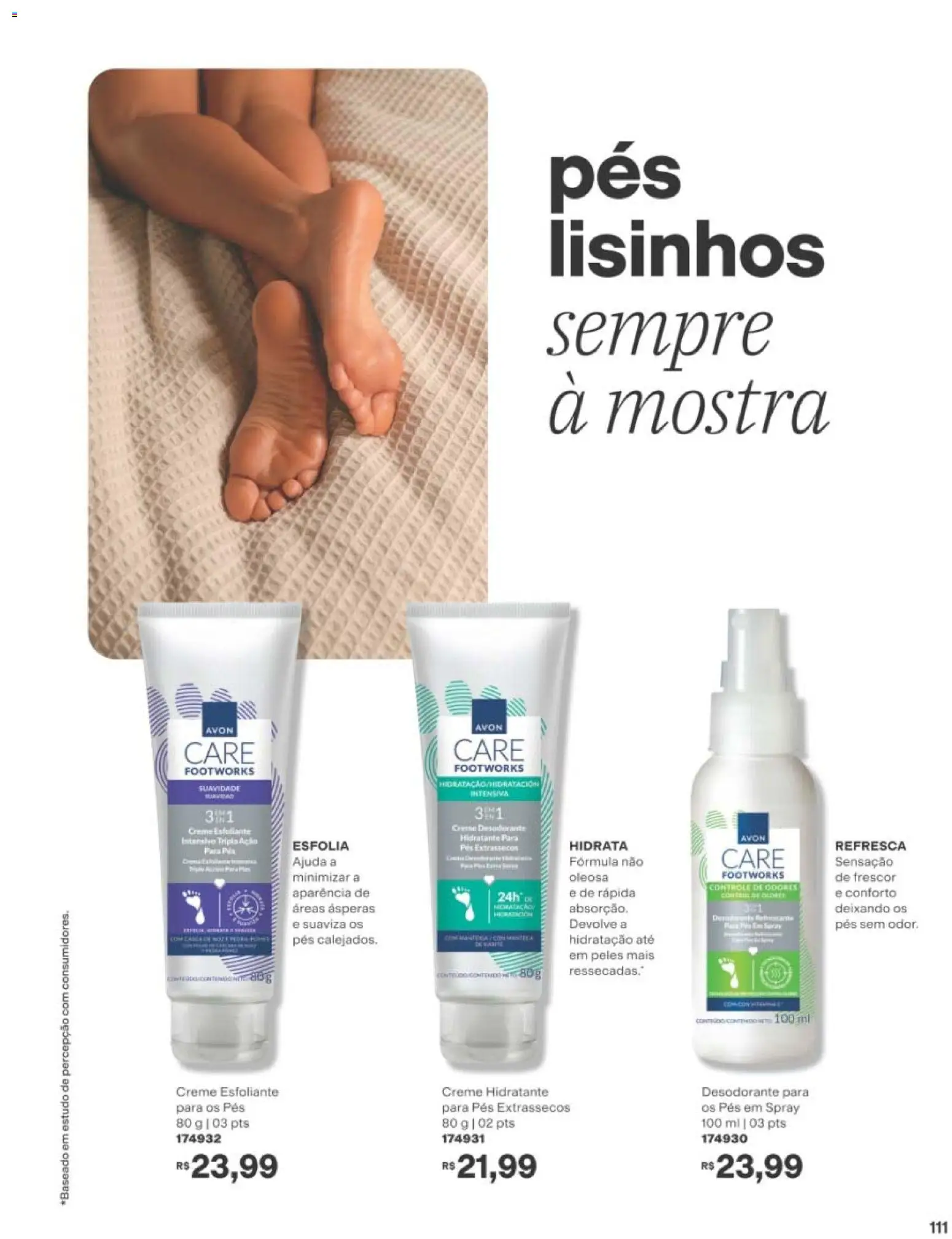 Avon Folheto - válido de 10/08/2026 | Página: 111 | Produtos: Desodorante, Creme hidratante, Creme