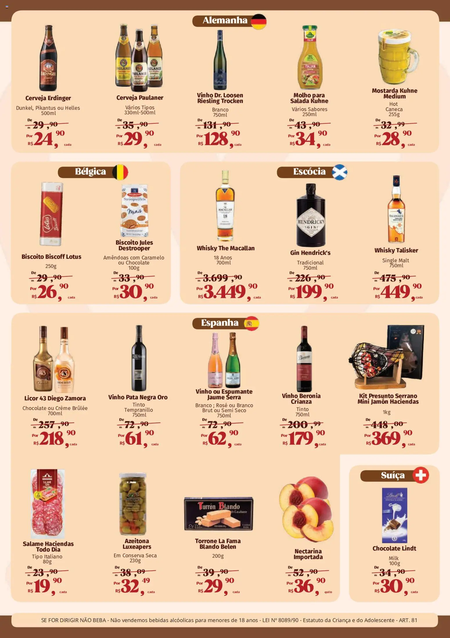Mateus Folheto - válido de 10/08/2026 | Página: 2 | Produtos: Presunto, Gin Hendrick's, Salada, Amêndoas