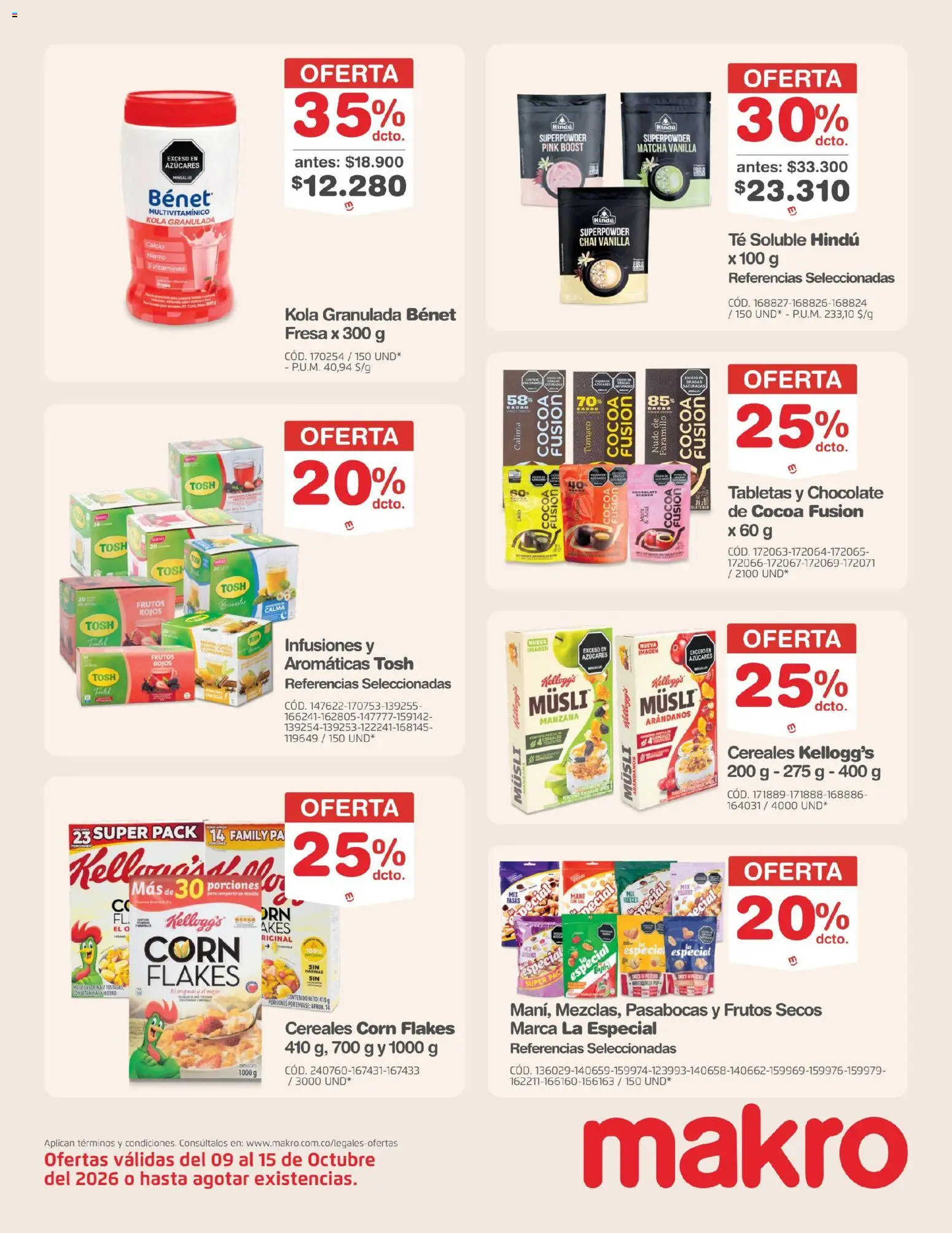 Makro revista - valida desde el 09/10/2026 | Página: 11