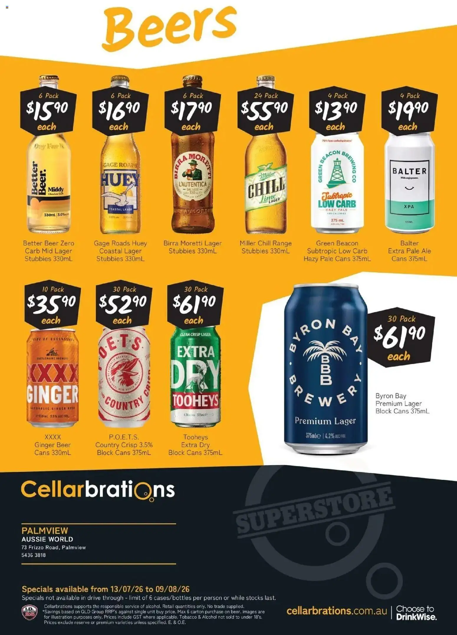 Cellarbrations catalogue - valid from 13/07/2026 | Page: 6 | Products: Ginger, Beer