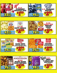 Preview of Ollie's weekly ads valid from 08/20/2026 | Page: 3 | Products: Popcorn, Cheese, Chips, Peanut butter