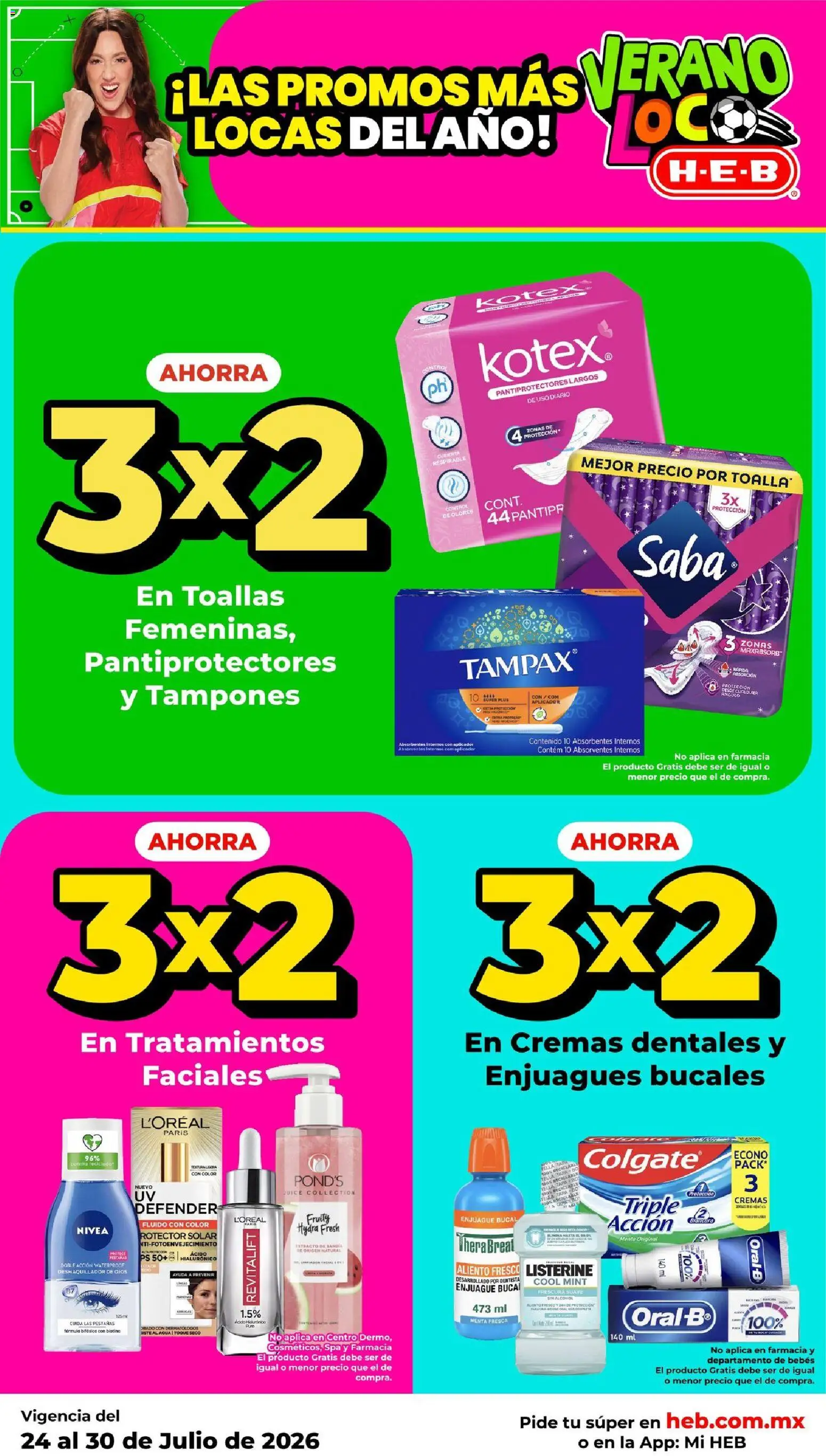 Nuevas ofertas de H-E-B válidas en toda la República Mexicana desde el 24/07/2026. ¡Encuentra las mejores ofertas en H-E-B folleto! | Página: 8