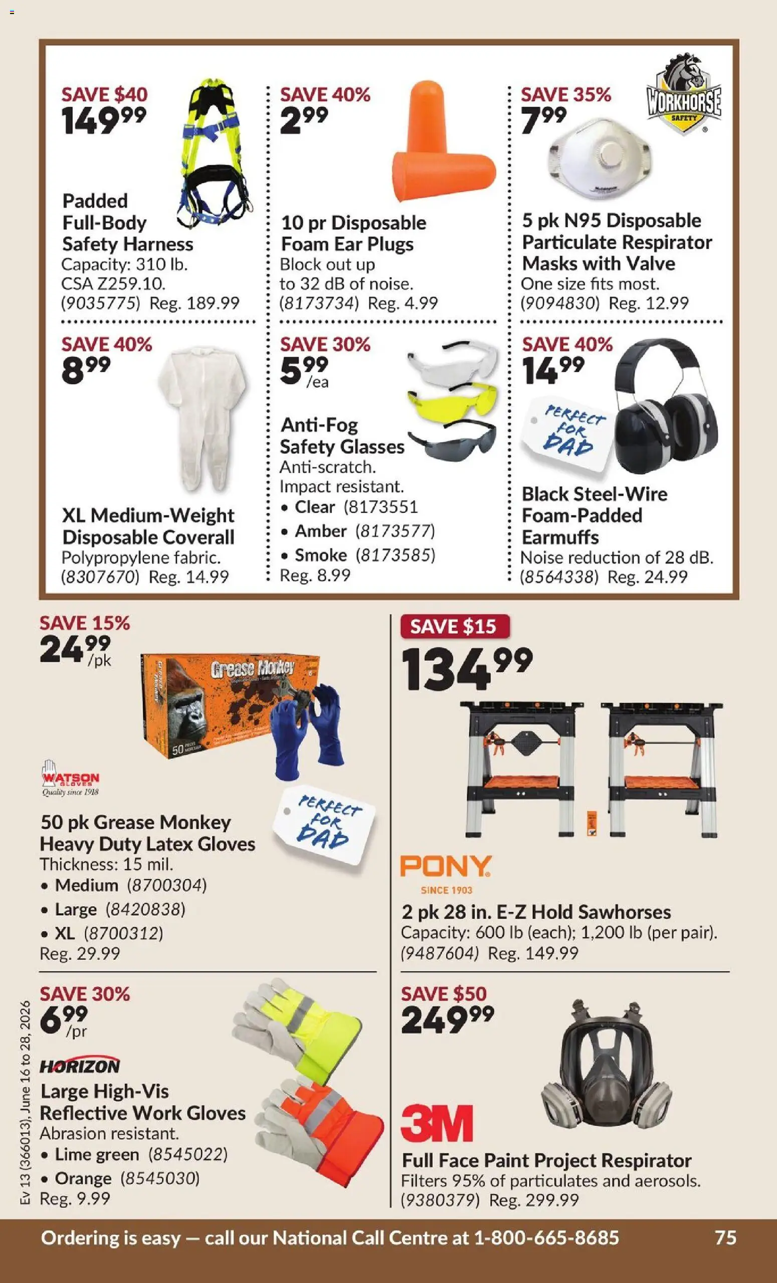Princess Auto flyer valid from 16.06.2026 | Page: 79 | Products: Gloves, Glasses