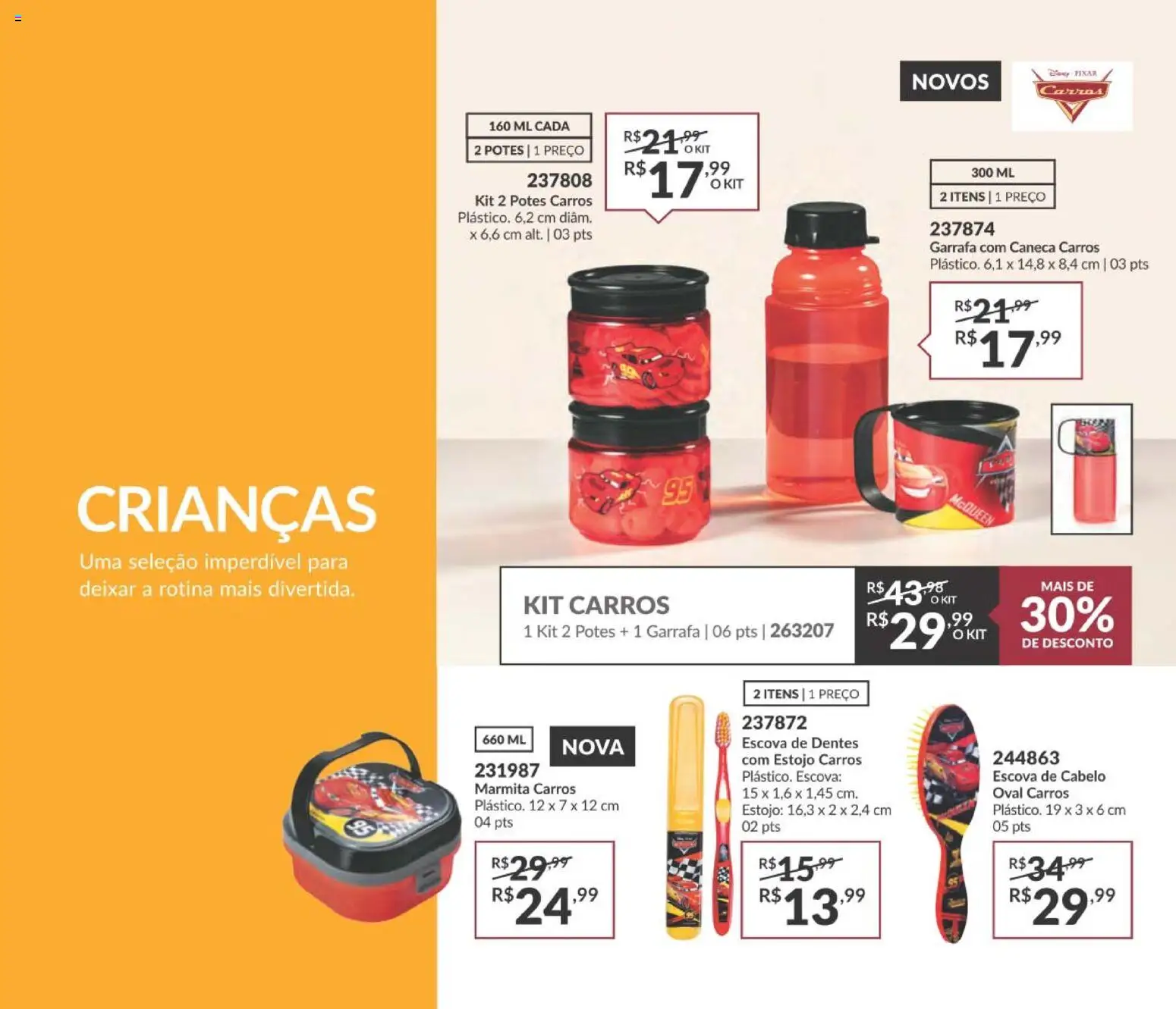 Avon Folheto - válido de 29/06/2026 | Página: 62 | Produtos: Escova, Caneca, Escova de cabelo, Potes