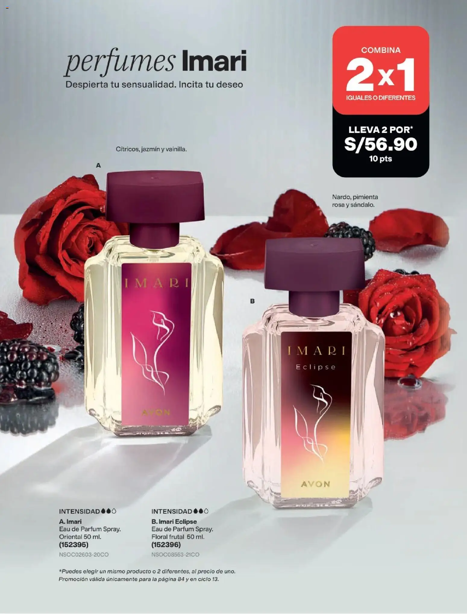 Catálogo Avon válido desde 11/08/2026 | Página: 84 | Productos: Perfumes