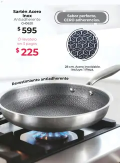 Vista previa de Colchas Concord catálogo Home, nuevo folleto de la tienda, válido en México a partir del 01/07/2026 | Página: 78 | Productos: Sartén
