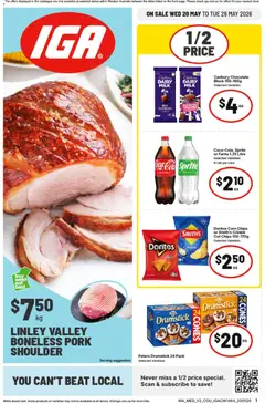 Preview of IGA catalogue NT/WA - valid from 20.05.2026