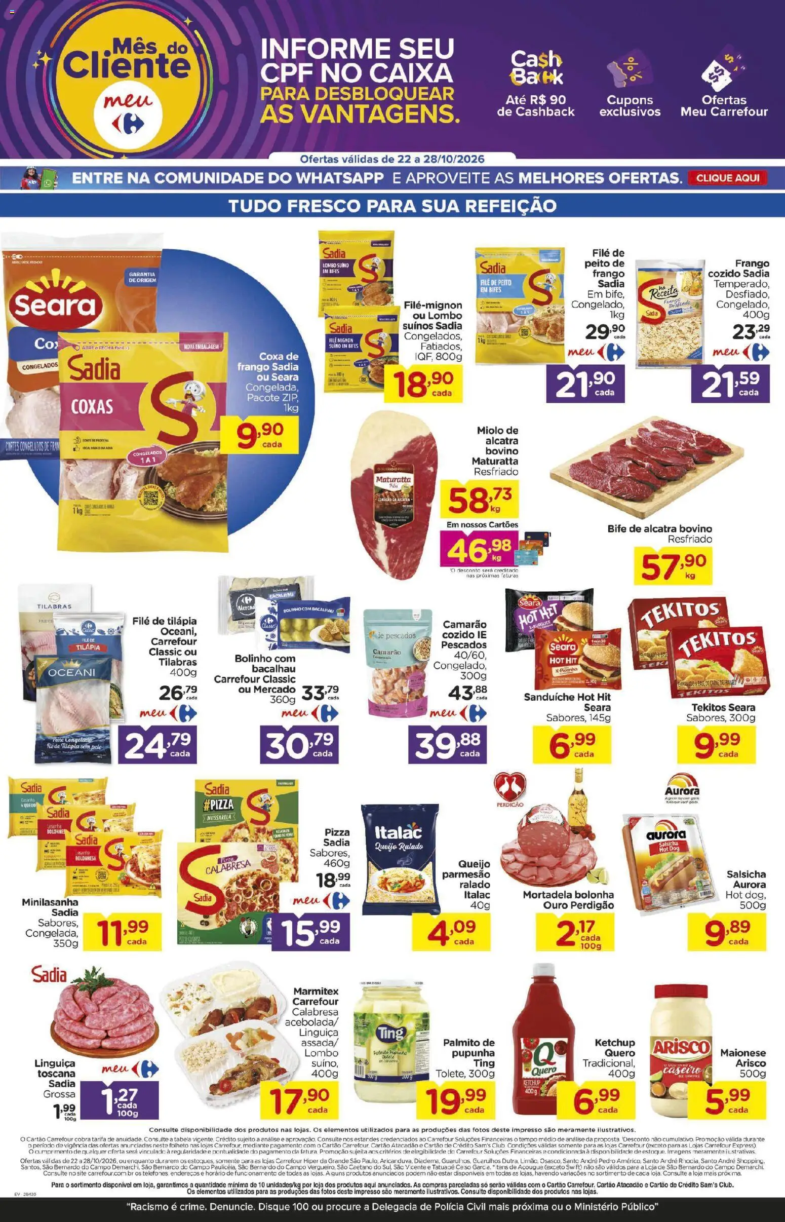 Carrefour Folheto - válido de 22/10/2026 | Página: 4