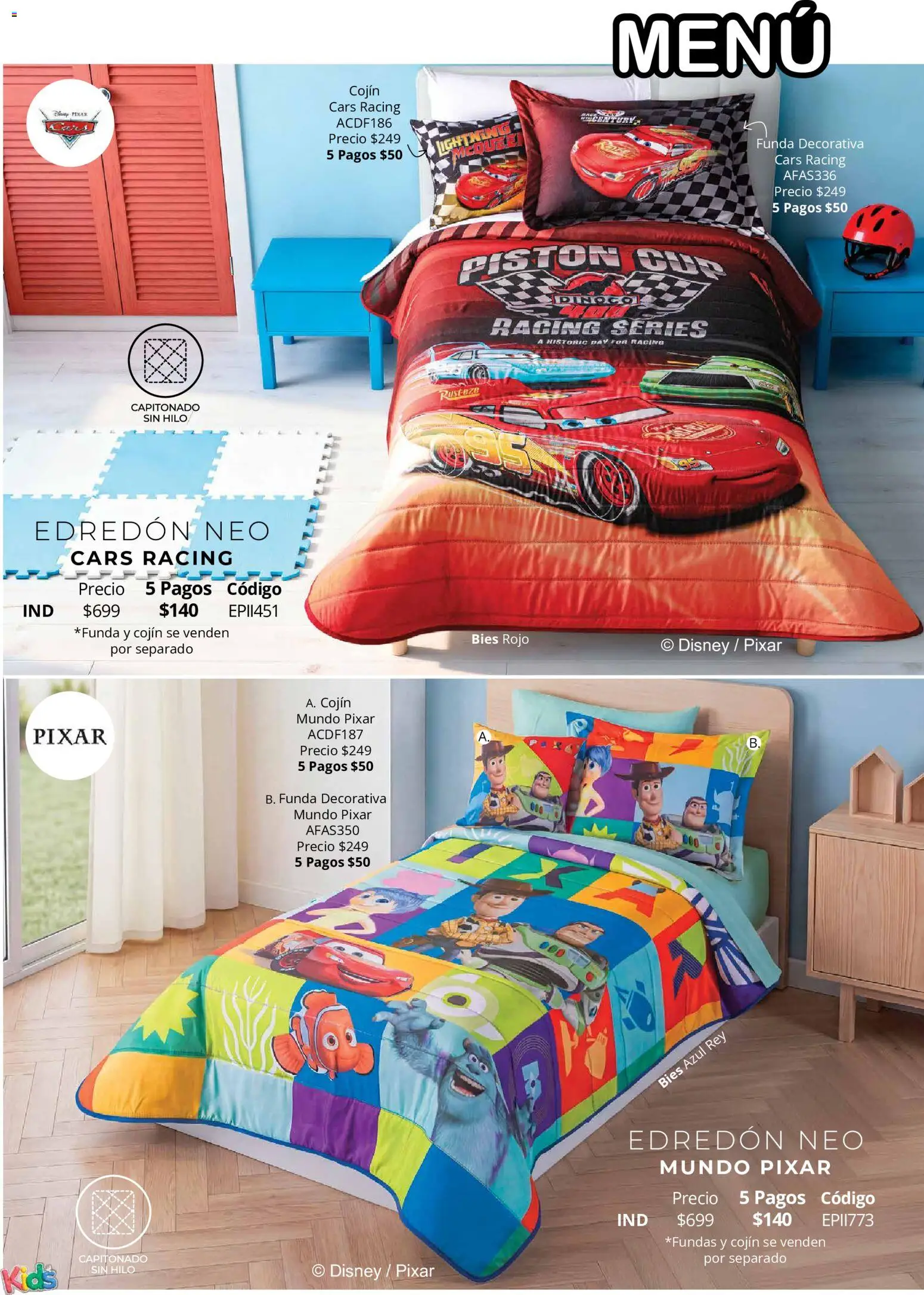 Nuevas ofertas de Colchas Concord válidas en toda la República Mexicana desde el 01/08/2026. ¡Encuentra las mejores ofertas en Colchas Concord catálogo Colección Infantil! | Página: 14 | Productos: Funda