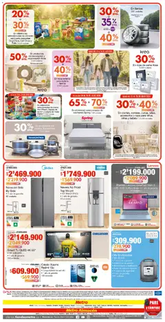 Metro catálogo -  Vista previa de la revista de la tienda Metro valido desde el 23/07/2026 | Página: 8 | Productos: Sobre, Cama, Mesa, Ropa