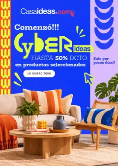 Casaideas Cyber Monday válido desde el 05.10.2026