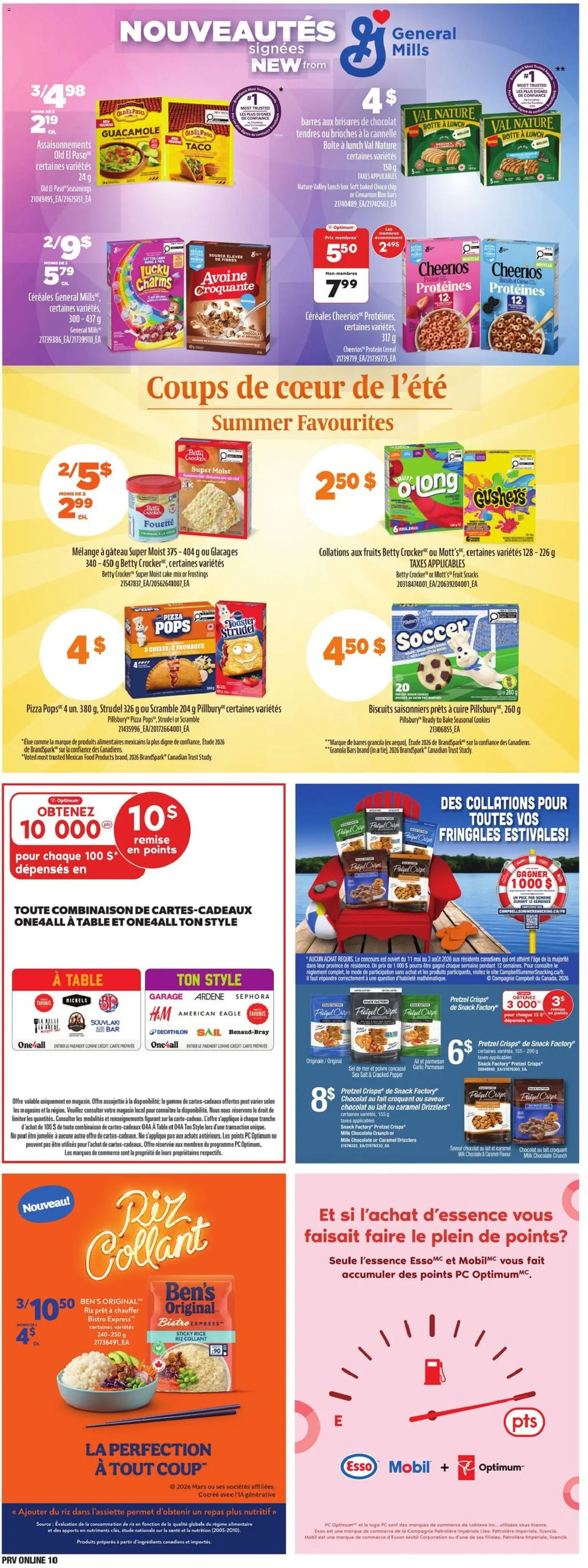 Provigo flyer valid from 18.06.2026 | Page: 12 | Products: PC, Toaster, Milk, Chocolate
