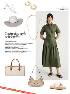 Preview of Myer catalogue - valid from 09/09/2026 | Page: 5 | Products: Chain, Dress, Slides, Hat