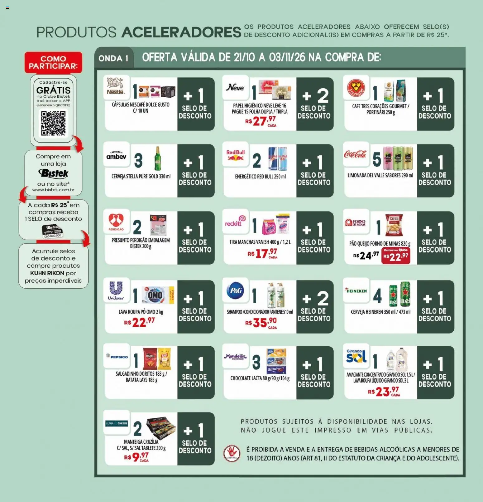 Bistek Supermercados Folheto - válido de 21/10/2026 | Página: 3