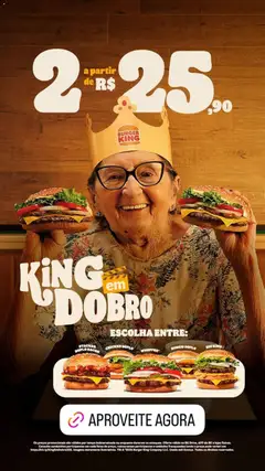 Burger King ofertas - Pré-Visualização do folheto da loja Burger King, válido de 10.03.2026 | Página: 8 | Produtos: Chicken duplo