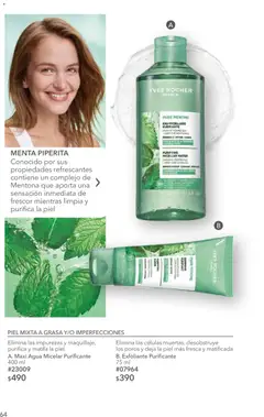 Vista previa de Yves Rocher campaña 7 2026, nuevo folleto de la tienda, válido en México a partir del 12.05.2026 | Página: 64 | Productos: Agua, Agua micelar