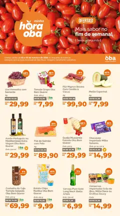 Oba Hortifruti - Ofertas da semana - Pré-Visualização do folheto da loja Oba Hortifruti, válido de 02/10/2026