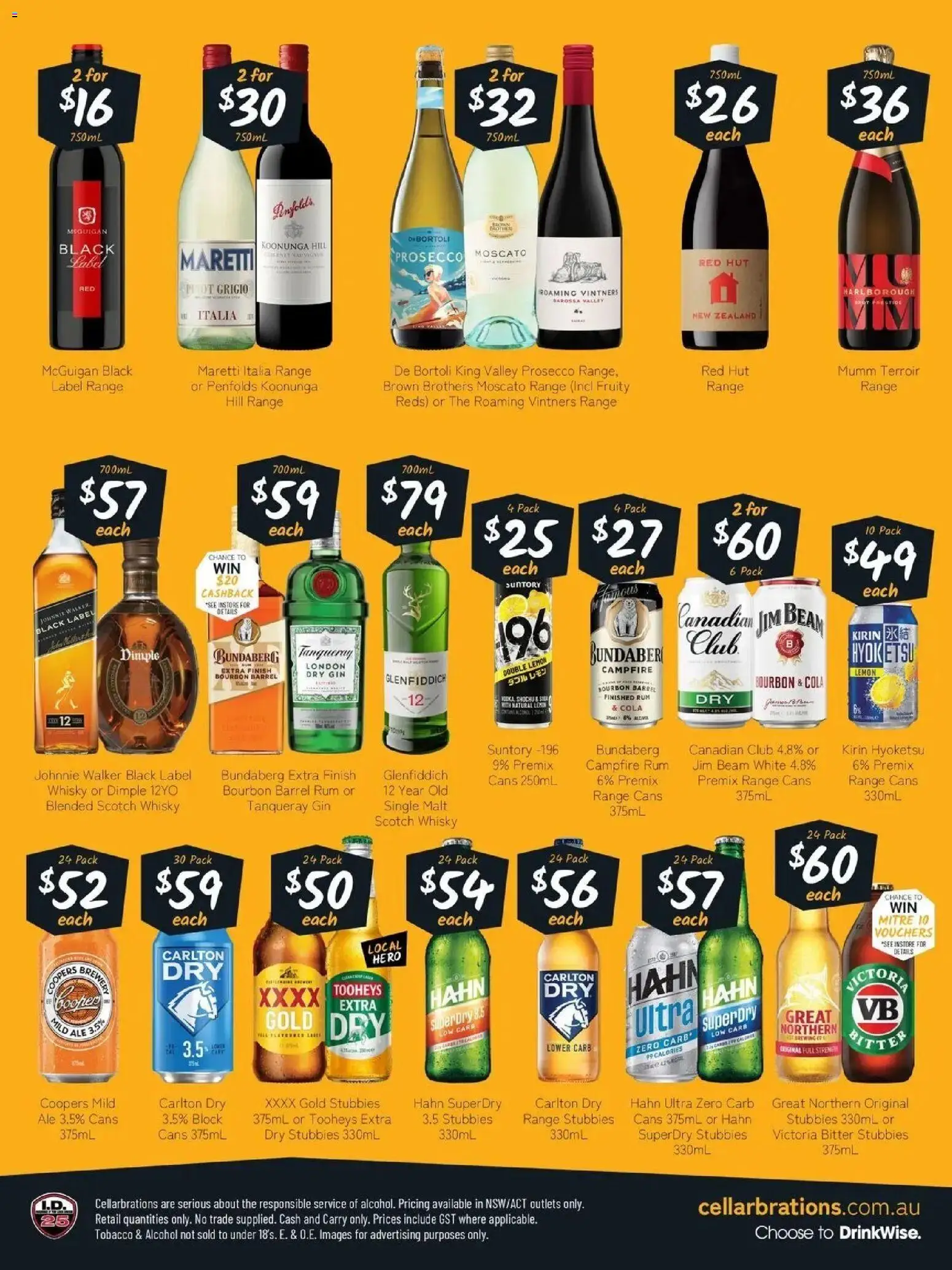 Cellarbrations catalogue - valid from 14.06.2026 | Page: 2 | Products: Bourbon, Gin, Rum, Lemon