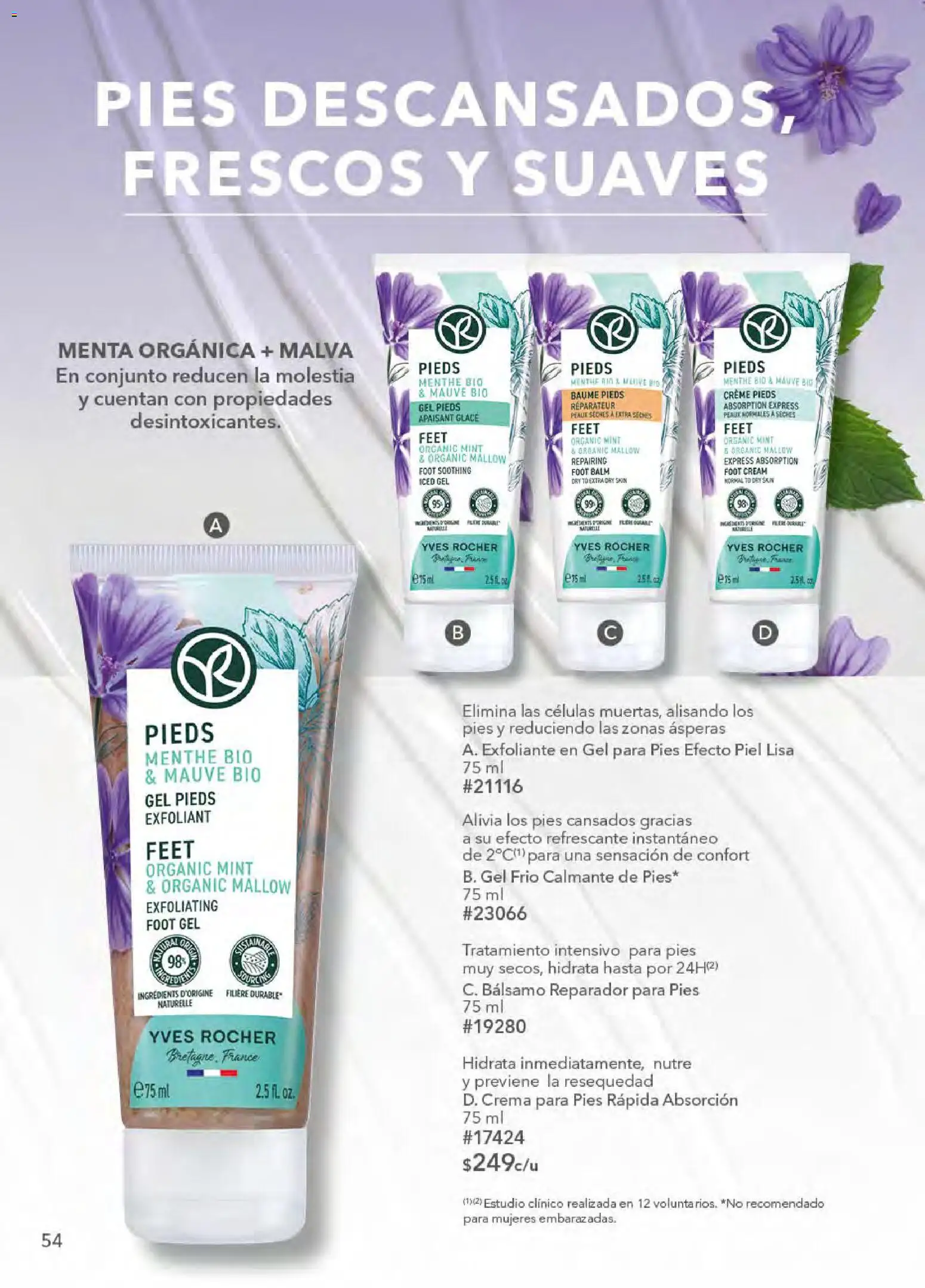 Nuevas ofertas de Yves Rocher válidas en toda la República Mexicana desde el 21.04.2026. ¡Encuentra las mejores ofertas en Yves Rocher campaña 6 2026! | Página: 54 | Productos: Crema, Bálsamo, Conjunto