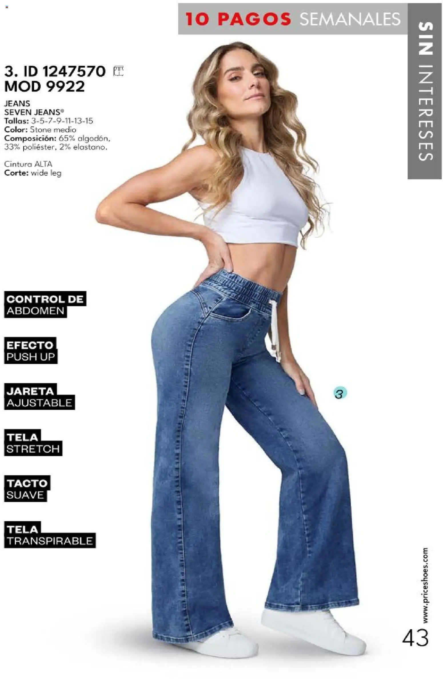 Nuevas ofertas de Price Shoes válidas en toda la República Mexicana desde el 27/10/2026. ¡Encuentra las mejores ofertas en Price Shoes catálogo! | Página: 43