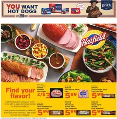 Preview of Hannaford weekly ads valid from 07/12/2026 | Page: 15 | Products: Ham, Pork, Sugar, Garlic